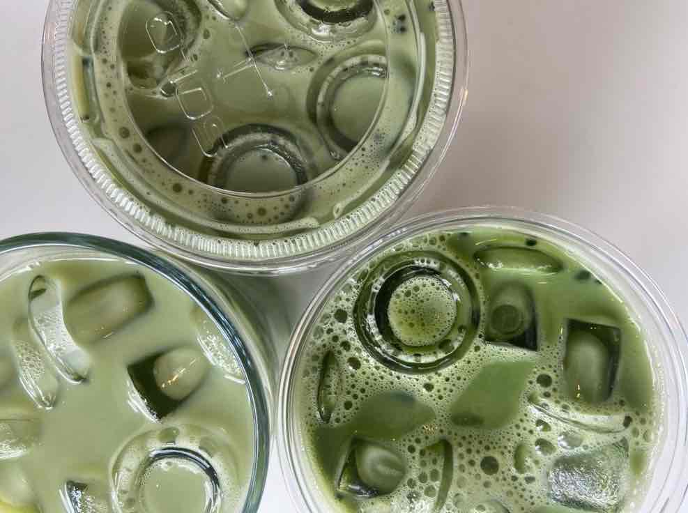 Boissons au matcha préparées pour un usage professionnel ISARA