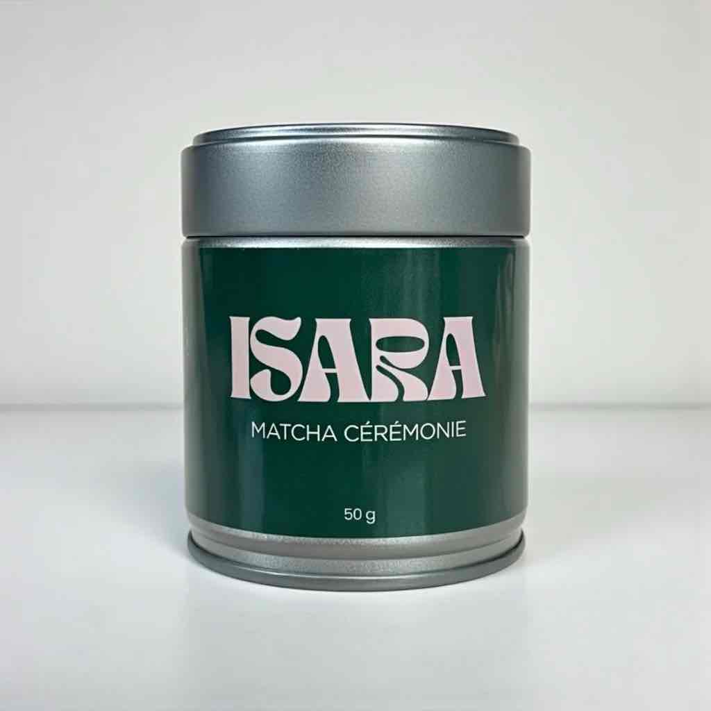 Matcha cérémonie ISARA 50g, matcha premium en poudre