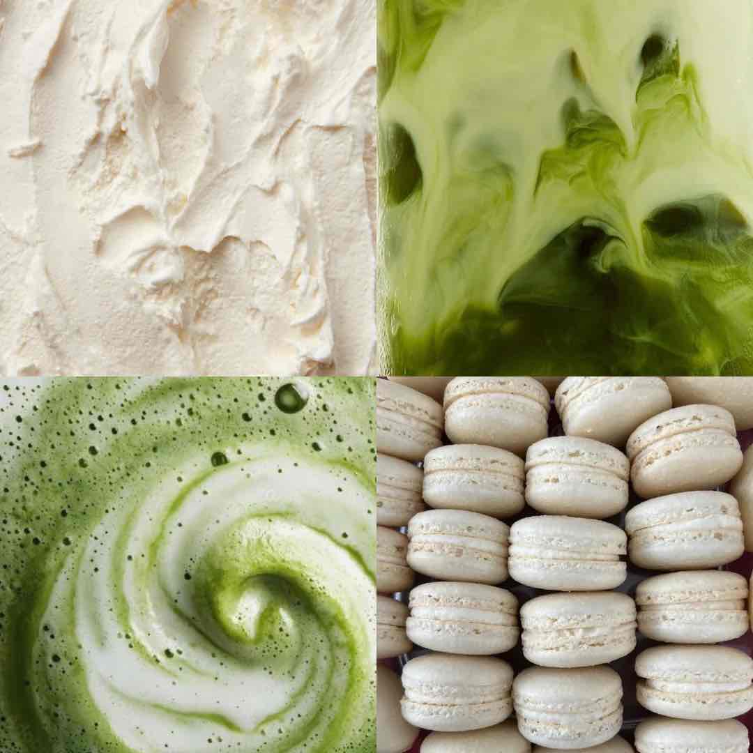Inspiration gourmande autour du matcha vanille