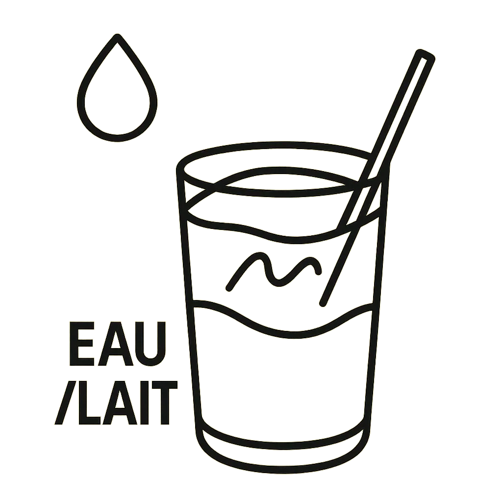 Étape 4 de la préparation du matcha : finaliser et déguster, avec eau ou lait